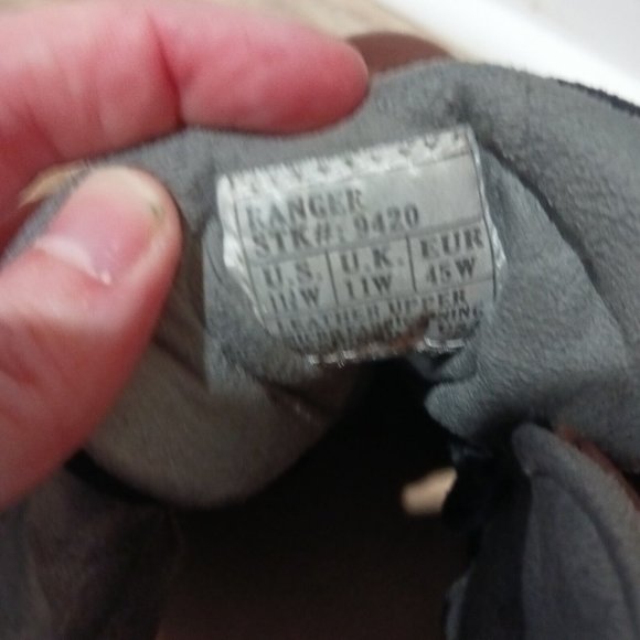 Dr Comfort Ranger Brown Leather Diabetic Ankle Boots 9420 Size 11.5W - Picture 5 of 6